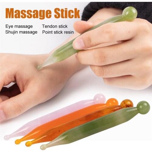 Natural Beeswax Spa Muscle Roller Stick Cellulite Blaster Deep Tissue Fascia Trigger Point Release Self Foot Body Massage Tools
