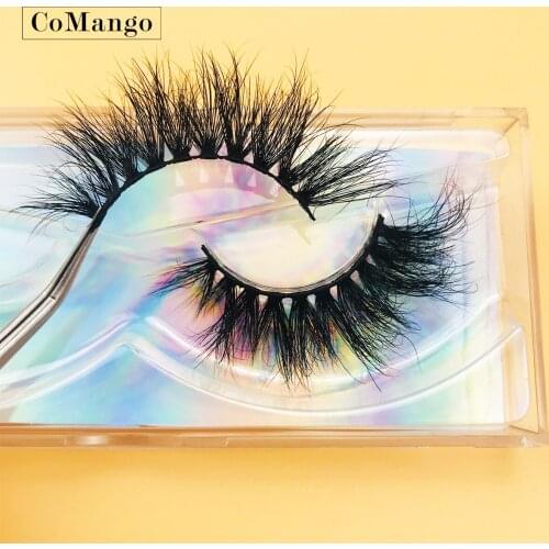 CoMango Mink Eyelashes 3D Mink Hair False Eyelashes Natural Thick Long Eye Lashes Fluffy Makeup Beauty Extension Tools 5D10
