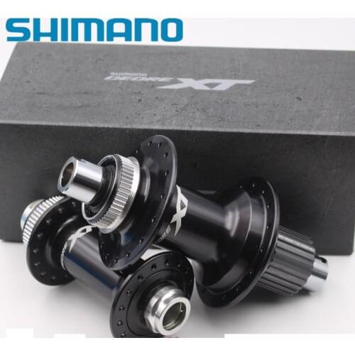 SHIMANO Original Box XT FH-M8100 MTB Wheelset Middle Lock Hub 32 Hole 28 H Front and Rear HUB made in japan