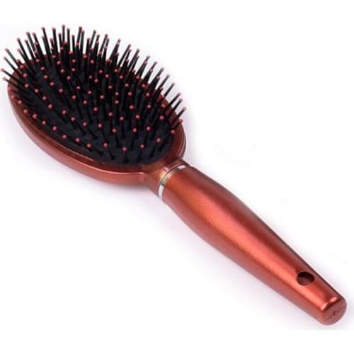 Professional Women Hair Brush Hair Comb Red Anti Hair Comb Anti-Static Head Massager Hairbrush Hair Styling Tools