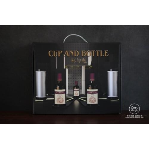 Multiplying Bottles 10 Bottles Black ( Gift Package)stage magic props close up mentalism illusion classic toy,Magic Tricks