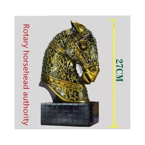 Reality chamber of escape props rotary horsehead rotating unlock organs