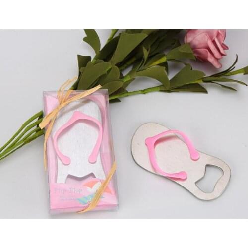 Cute Creative Red Wine Slipper Shaped Sandal Flip-flop Beer Bottle Opener 200PCS/LOT DHL Free shipping SN101