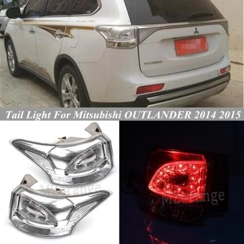 Rear LED Tail Light For Mitsubishi OUTLANDER 2014 2015 Bumper Signal Warning Lamp Car Accessories High Quality
