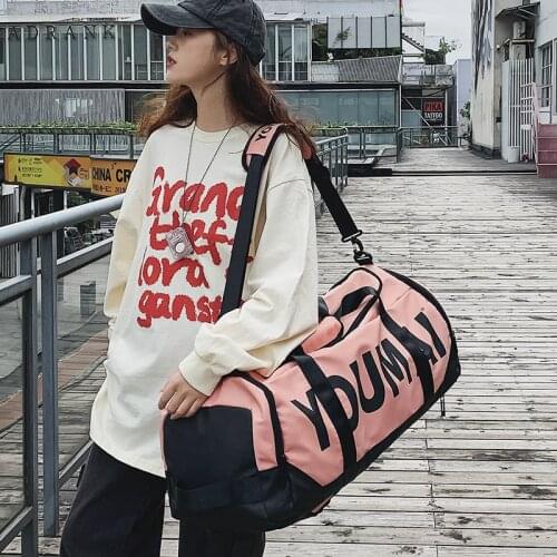 Womens Travel Bag Oxford Sports Mountaineering Tactical Bags Mens Handbag Weekend Overnight Bag Waterproof Foldable Duffel