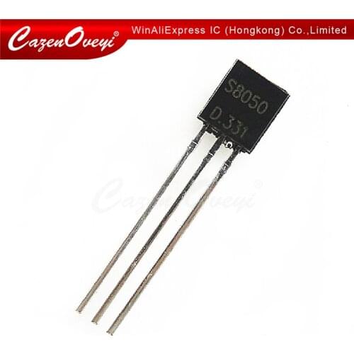 100pcs/lot S8050D S8050 TO-92 In Stock
