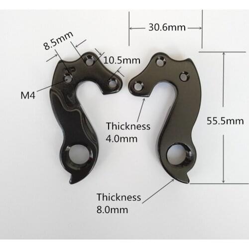 5pcs road MTB alloy Bicycle rear Derailleur hangers Bike gear rear For Merida cycling Derailleur Hanger merida Derailleur hanger