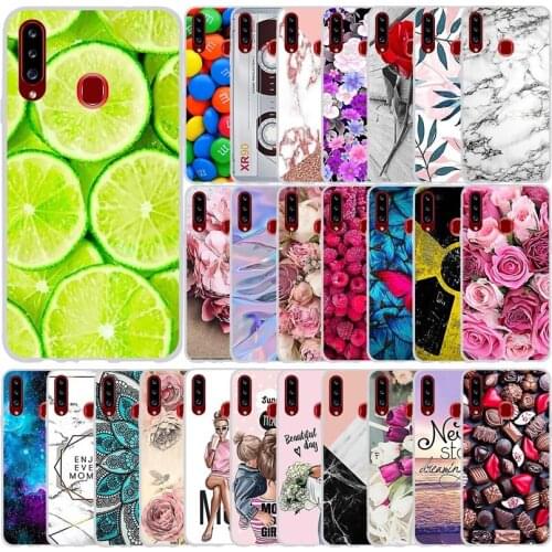 Case For Samsung Galaxy A20s Case A20S Silicon Back Cover For Samsung A20S A202F A202 SM-A202F Cover Soft Fundas Bumper Cat Case