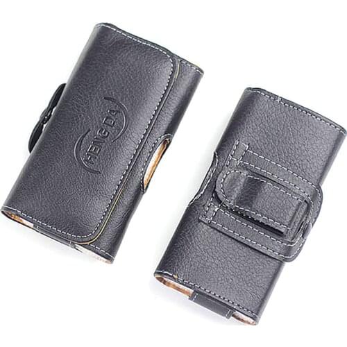Universal 2.6-6.0 Inch Anti-drop Mobile Phone Waist Belt Clip Bags Case Cover for iPhone Samsung Huawei with Magnetic Buckle