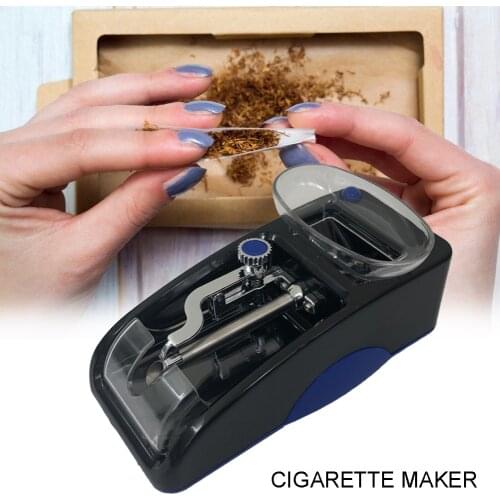 Electric Smoke-rolling Machine Automatic Tobacco Smoke Roller Makers Easy DIY Homemade Cigarette Injector Machine