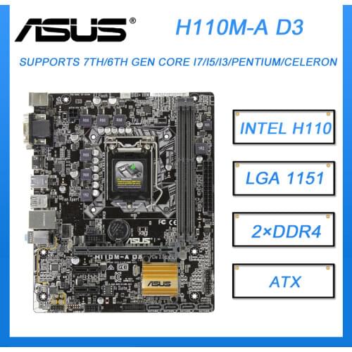 Asus H97M-E Desktop Motherboard Intel H97 DDR3 PCI-E LGA 1150 Core i7 i5 i3 SATA3 USB3.0 PC Mainboard Kit