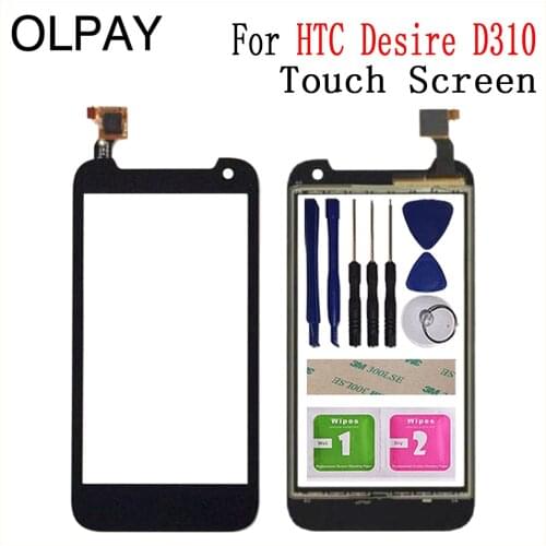 Mobile Phone Touch Screen Glass 4.5" inch For HTC Desire 310 D310 Touch Screen Digitizer Panel Repair Parts And Tools