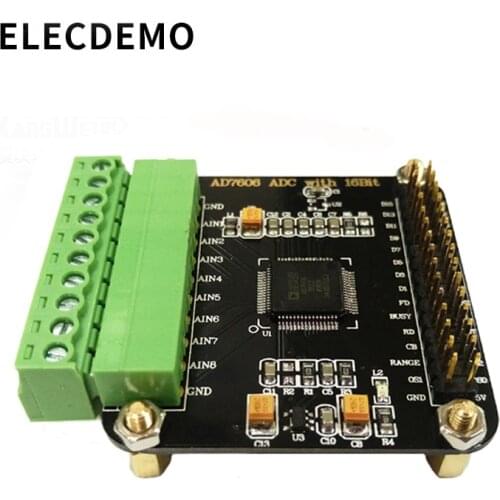 AD7606 Module Multi-channel AD Data Acquisition Module 16-bit ADC 8-channel Synchronization Sampling Frequency 200KHz