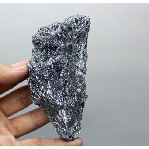 270g Natural rare Stibnite mineral specimen stones and crystals healing crystals quartz gemstones from China free shipping