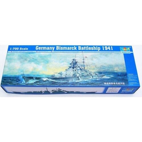 Trumpeter 05711 1/700 Germany Bismarck Battleship 1941