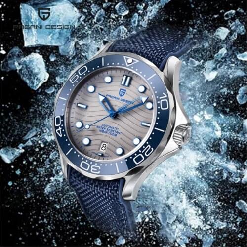 2020 STARKING Men Mechanical Watch Auto Date Automatic Self-wind Male Clock 28800 High Beat Watch Sport montre homme automatique