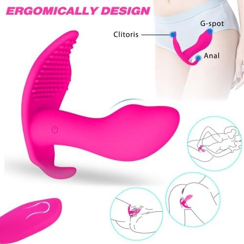 New Wearable Vibrator For Women Vibradores Para As Mulheres Clit Vibrator Anal Erotic Sex Toy Remote Control Wireless Vibrators