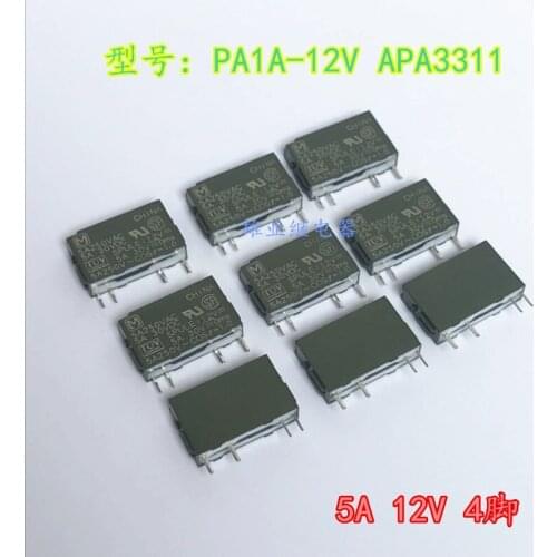 PA1a-12V Relay APA3312 5A 4PIN PA1a-12V