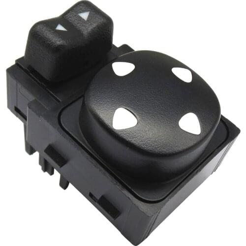 Master Power Mirror Control Switch ABS Material Button 10283839 for 2002-2007 Chevrolet Express 1500 2500 3500