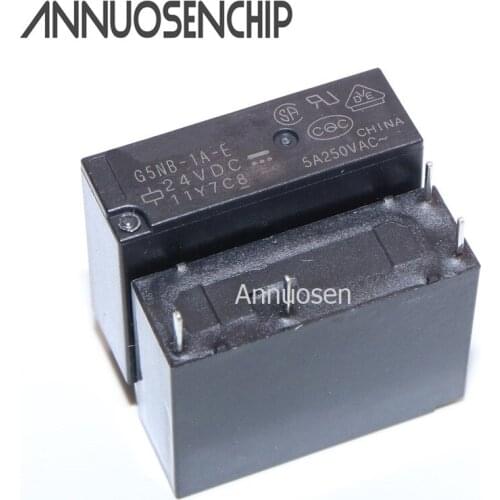 Relay G5NB-1A-E-24VDC G5NB-1A-E DC24V 5A 4PIN