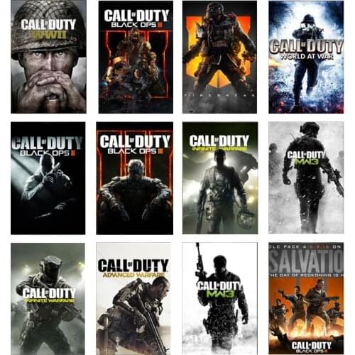 Modern Warfare Film Canvas Painting Call of Duty Posters and Prints Print Art Mural Pictures Living Room Home Wall Decor Cuadros