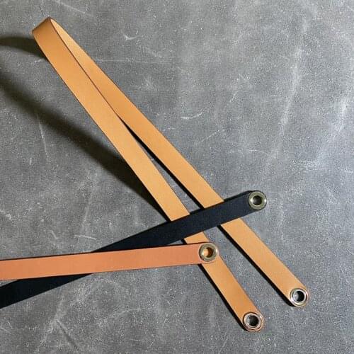 Custom herbag bag shoulder strap bag strap vegetable tanned cowhide swift diagonal shoulder bag strap