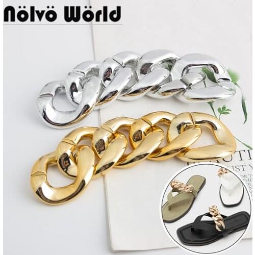 1-5 meters 41*49mm Gold chain Resin Small shoulder bag chains bag accessories Lady bag chain