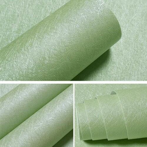 Solid Color PVC Waterproof Wall Sticker for Living Room Kids Room Vinyl Contact Paper Self adhesive Wallpapers for Bedroom Walls