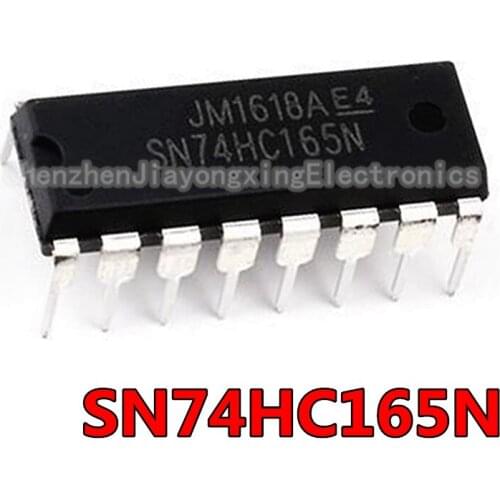 10PCS/LOT SN74HC165N DIP16 SN74HC165 DIP 74HC165N 74HC165 DIP-16 New IC