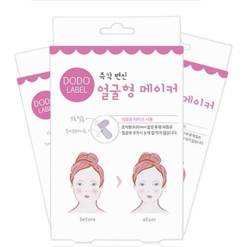 40PCS/Box Lift Face Sticker Instant Waterproof V Shape Breathable Makeup Adhesive Tape Invisible Lifting Tighten Chin 2020 Slim