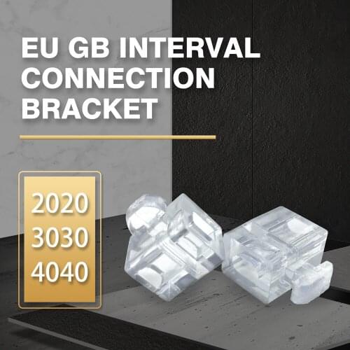 50PCS Nylon/ABS Interval Connection-Block Fixing Aluminum Profile