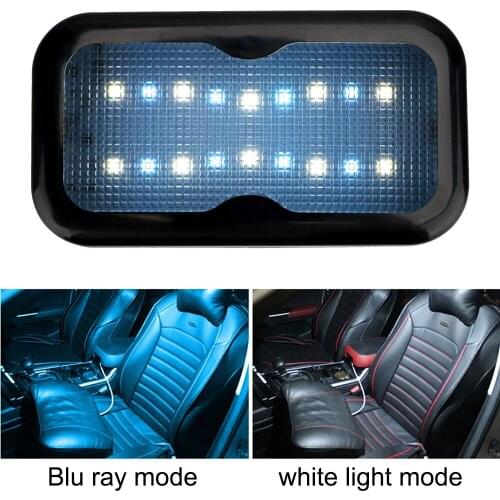 Car Reading Light Vehicle Roof Ceiling Lamp Magnet Dome Light Car Interior Light Car-styling 2 Modes Universal 1PCS