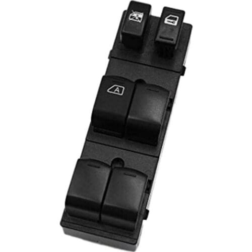 Electric Power Window Lifter Switch Master Control Switch for Nissan Qashqai 2007-2015 25401-je20a-999 Black