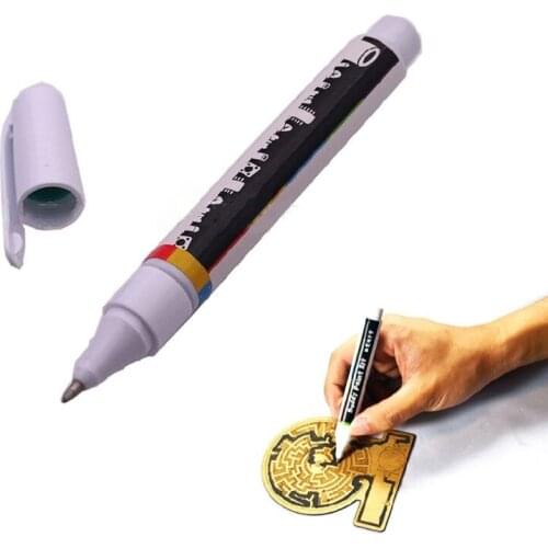 6ml Conductive Ink Pen Circuit Draw Instantly Electric Repair DIY Tool Kids Gift