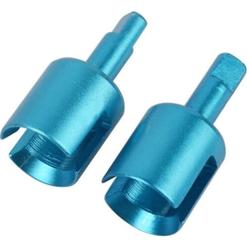 FBIL-Aluminum Alloy Gearbox Cup Joint Universal Shaft for Tamiya TT01 TT02 1/10 RC Car Upgrade Parts