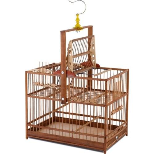 The purple bamboo beat cage beat cage step cage thrush bird cage embroider eye bird keep cage acacia bird sparrow bird cage