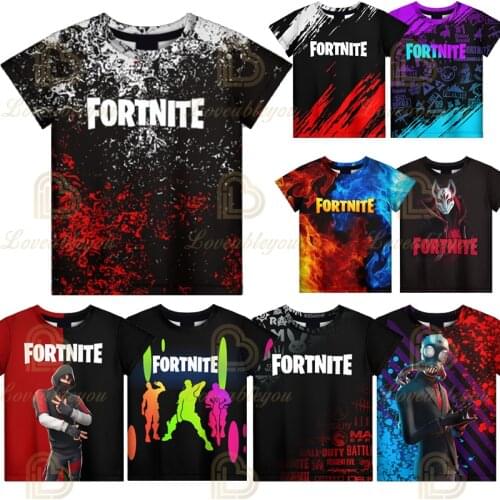 Men T Shirt 3D Printed Girls Streetwear Children Kids Clothes Summer Battle Royale Boys Short Tshirt O-Neck