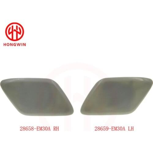 28658-EM30A RH & 328659-EM30A LH Headlight Washer Nozzle Cover Cap For NNissan Tiida 2004-2012