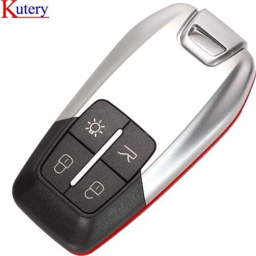 Kutery Smart Luxury Remote Key Shell case 4 Button for Ferrari 458 588 488GTB LaFerrari No Logo