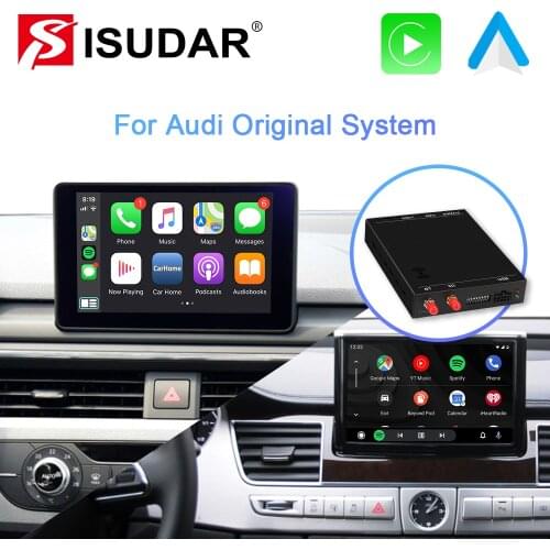 ISUDAR For Apple Wireless Carplay Android Auto Module For AUDI B9 A5/S5/A4/A3/A1 A6 A7 A8 Q2 Q3 Q5 Q7 B9 S5 MMI MIB System Video