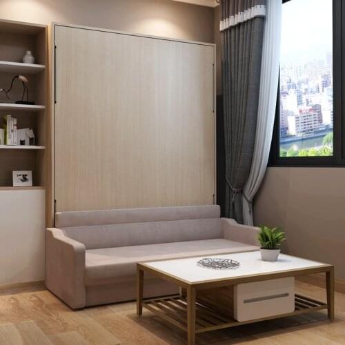 Linen fabric bed frame soft electric sofa wall Bed Home Bedroom Furniture camas lit muebles de dormitorio yatak mobilya quarto