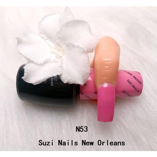 New Opie 15ML N53 Suzi Nails Orleans UV Gel Nail Polish Base Top UV LED Lamp Dry Soak Off Nail Art Gel Varnish Primer