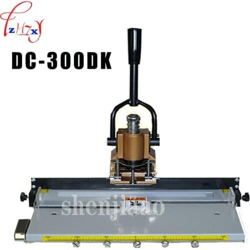 Single punch archive punching machine heavy Manual punching machine the thickness of 30mm DC-300DK 1PC