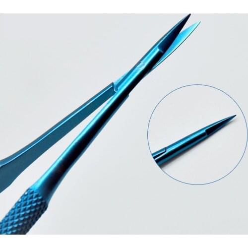 Aesthetic Plastic Surgery ophthalmic microsurgical scissors corneal scissors microsurgical scissors 12.5 / 14/16 / 18cm