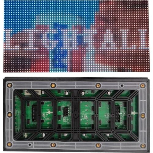 P4 Outdoor LED Module Full Color SMD 256*128mm 64*32Pixel 1/8S RGB Advertising Billboard LED Display Matrix Panel