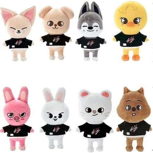 Skzoo Plush Toys Stray Kids Cartoon Stuffed Animal Plushies Doll Kawaii Companion for Kids Adults Fans