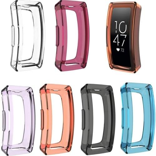 Clear TPU Protective Watch Case Cover Shell For Fitbit Inspire/Inspire HR Case Watachband Sporting Goods Accessories