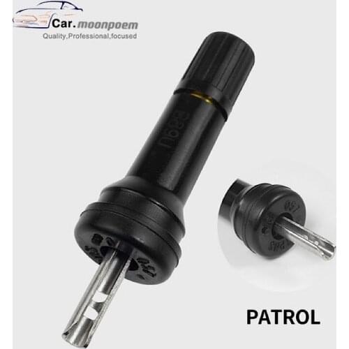 TPMS-29 Tire Valve More Durable For PATROL Nissan RubberValve Stem Tire Sensor Kit Tire Pressure Sensor Accessories Replacement