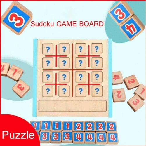 Sudoku Board Game Educational Logic Thinking Puzzle Toy Children Educational Board Games Table Toys Intelligence Reasoning Toys