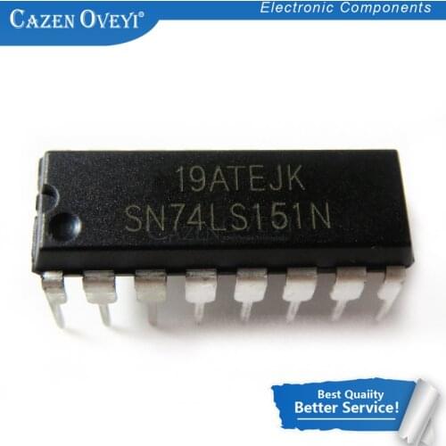 10pcs/lot SN74LS151N SN74LS151 74LS151N 74LS151 HD74LS151P 74LS151P DIP-16 new original In Stock